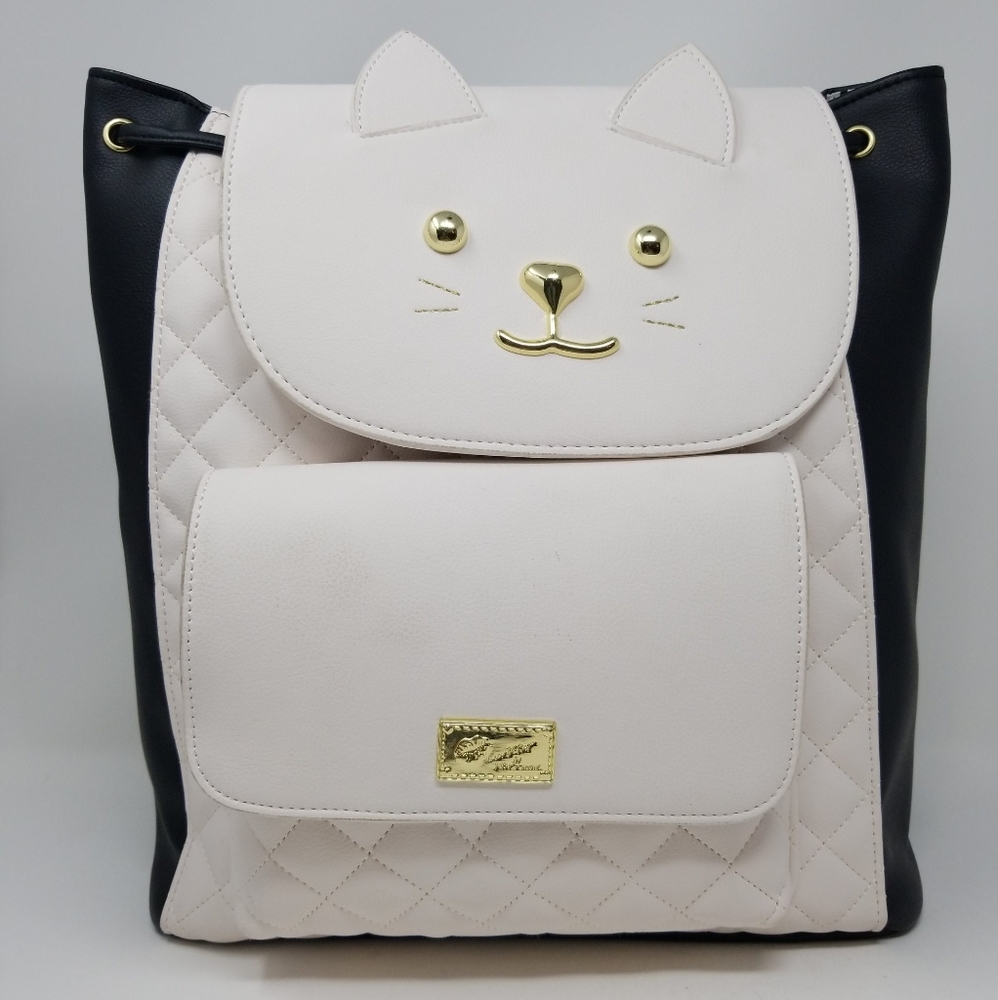 Luv Betsey 💕 Betsey Johnson Cat Face Backpack